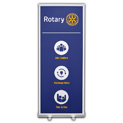 Organizing Principles Retractable Banner